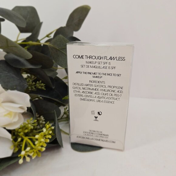 Joyce Bonelli Cosmétiques Come Through Flawless Makeup Setting Spray SPF 15 NIB - Picture 3 of 9
